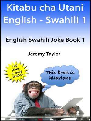 cover image of Kitabu cha Utani English Swahili 1 (English Swahili Joke Book 1)